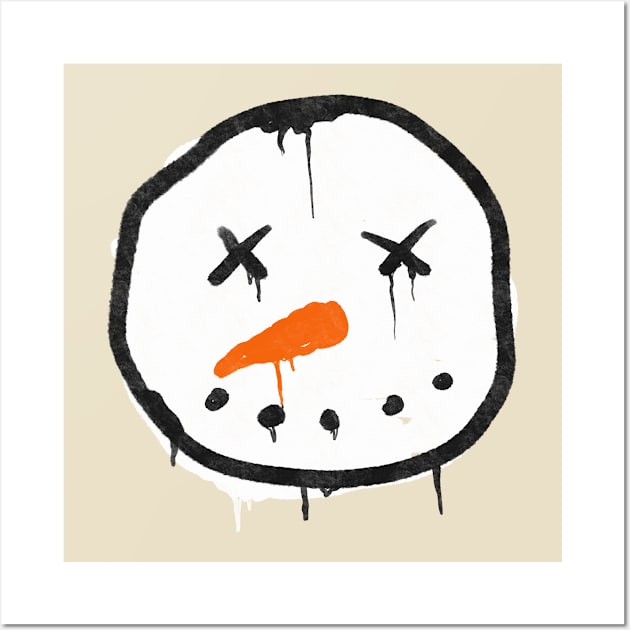 Tag The Snowman Wall Art by Kids World Wide